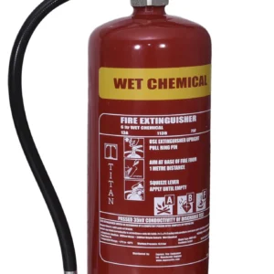 TITAN Kitemarked 6ltr Wet Chemical Fire Extinguisher