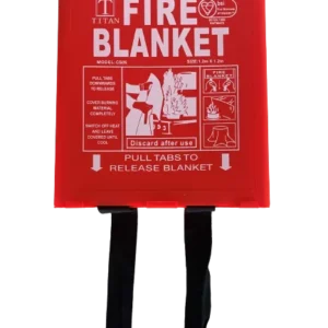 TITAN 1.2m x 1.2 Fire Blanket
