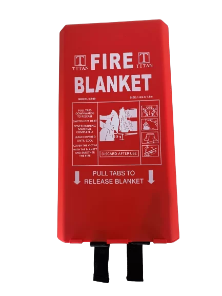 TITAN 1.8m x 1.8m Fire Blanket